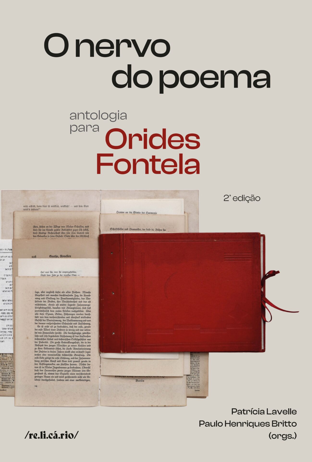 O nervo do poema: antologia para Orides Fontela (2ª edição)